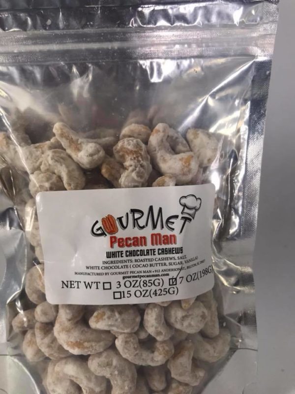 Gourmet White Chocolate Cashews